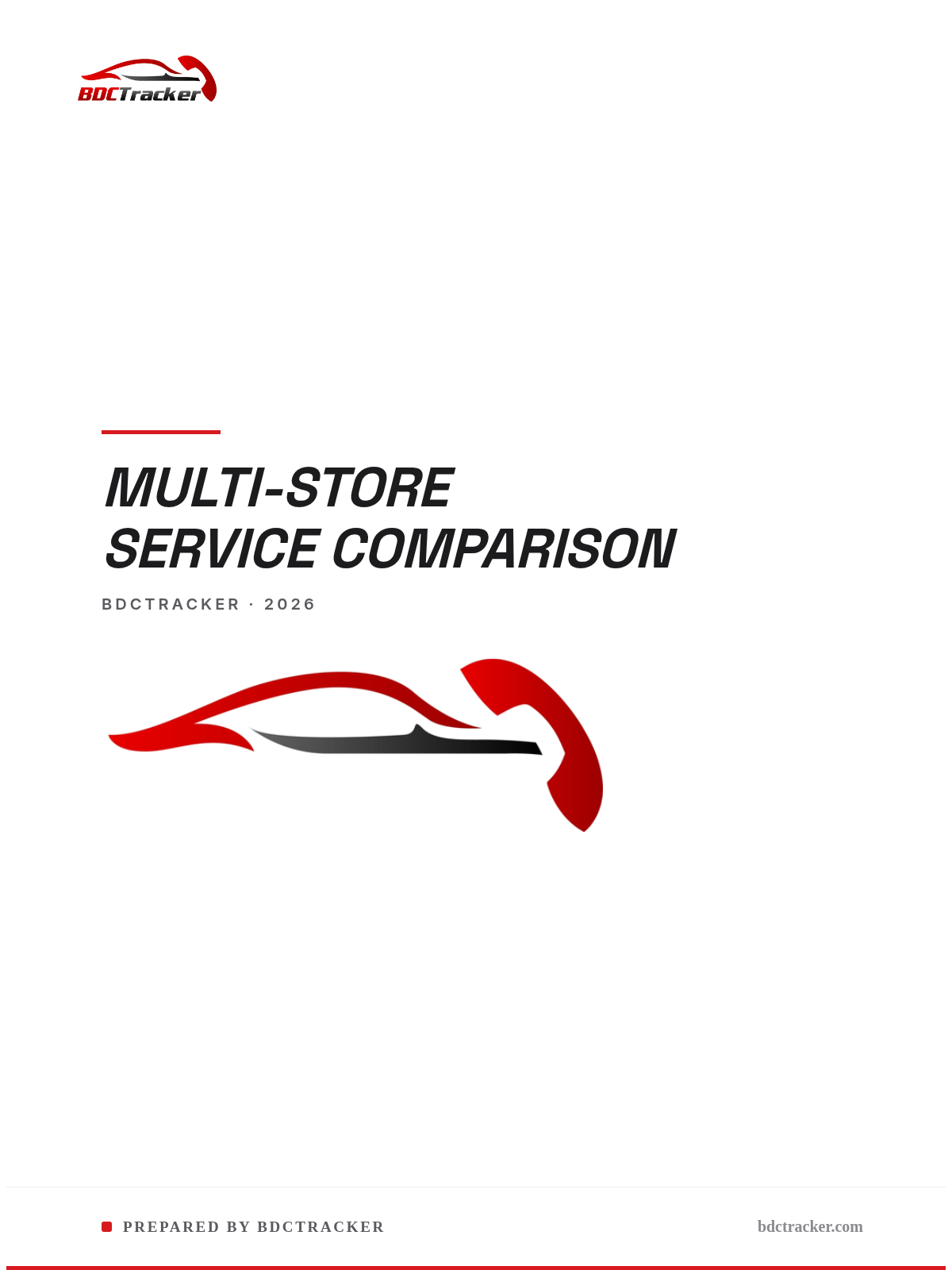 Multi-Store Service Comparison — cover